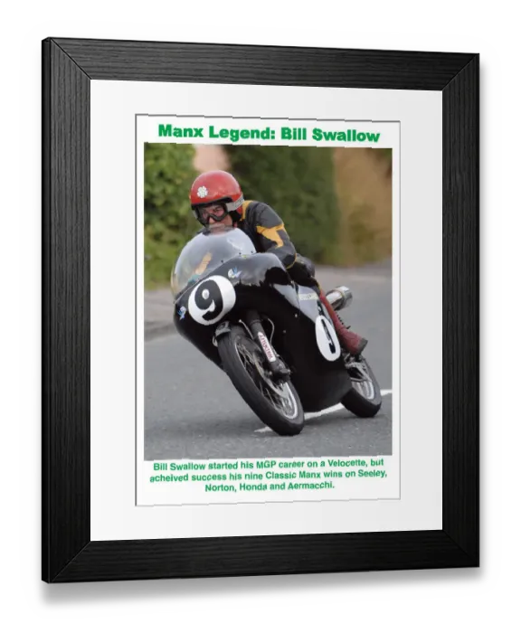 Framed Print : Manx Legend; Bill Swallow Framed Print : Manx Legend; Bill Swallow