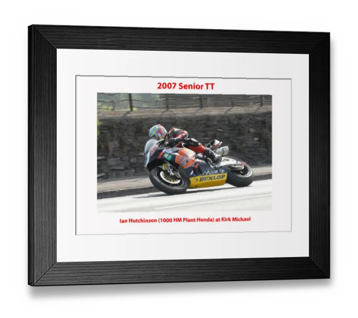 Framed Print : 2007 Senior TT Framed Print : 2007 Senior TT