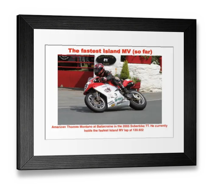 Framed Print : The fastest Island MV (so far) Framed Print : The fastest Island MV (so far)