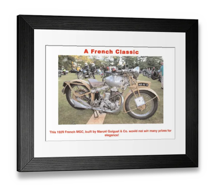 Framed Print : A French Classic Framed Print : A French Classic