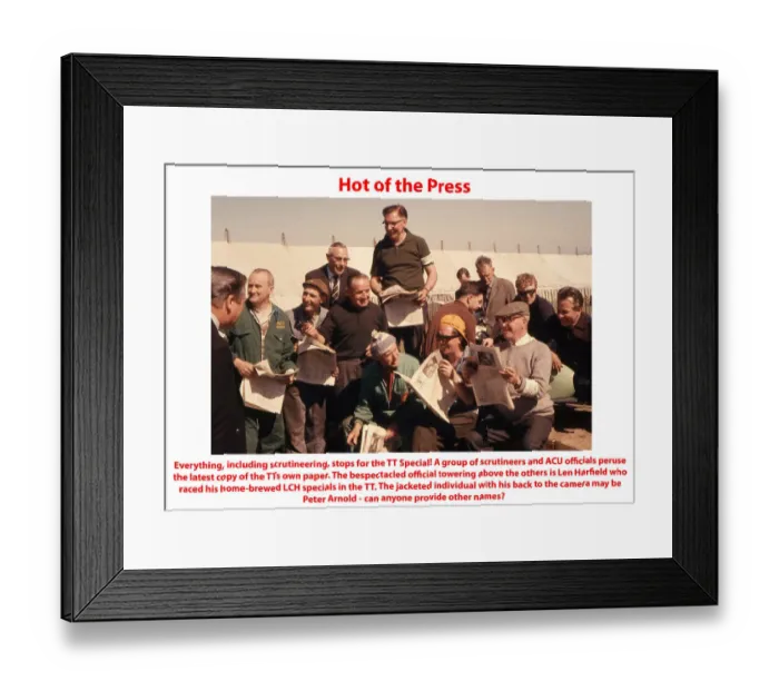 Framed Print : Hot of the Press Framed Print : Hot of the Press