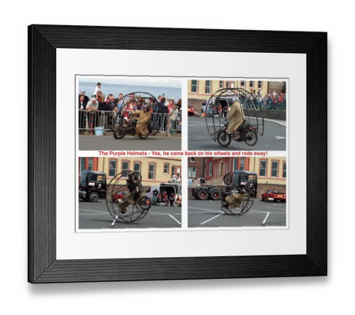 Framed Print : Purple Helmets Framed Print : Purple Helmets
