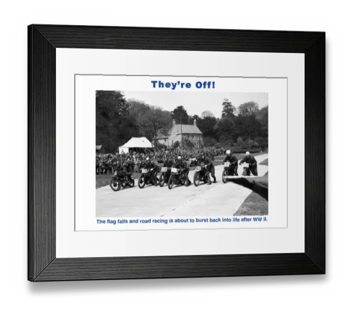 Framed Print : They re Off