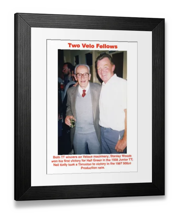 Framed Print : Two Velo Fellows Framed Print : Two Velo Fellows