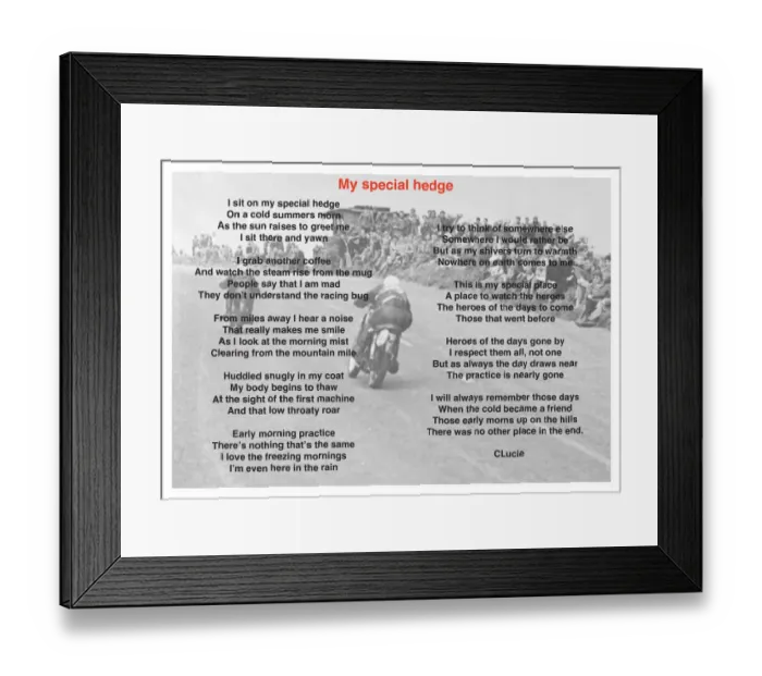 Framed Print : My special hedge Framed Print : My special hedge