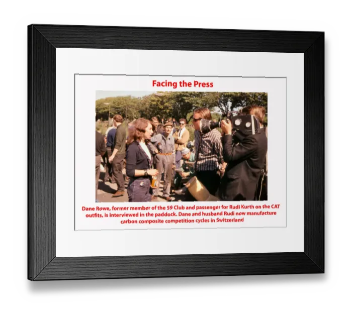 Framed Print : Facing the Press Framed Print : Facing the Press