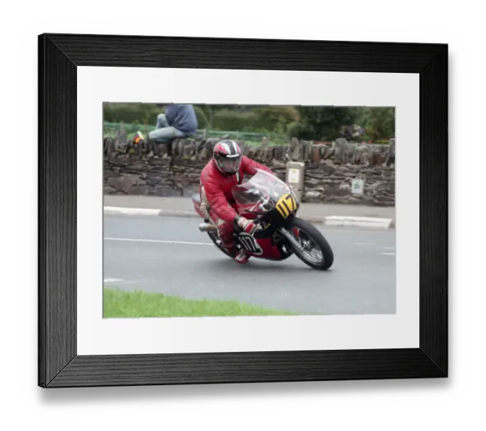 Framed Print : Cyril Rothwell (Seeley Triumph) 1996 Senior Classic Manx Grand Prix Framed Print : Cyril Rothwell (Seeley Triumph) 1996 Senior Classic Manx Grand Prix