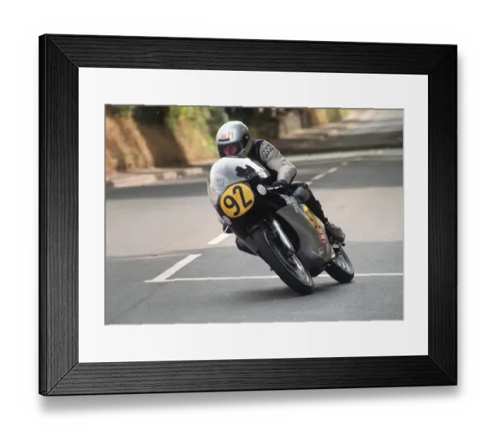 Framed Print : John Mitchell (Norton) 1995 Senior Classic Manx Grand Prix Framed Print : John Mitchell (Norton) 1995 Senior Classic Manx Grand Prix