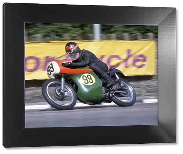 Michael Broad (Norton) 1967 Senior Manx Grand Prix