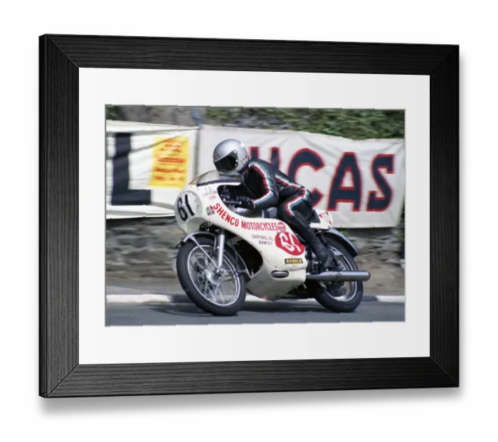 Framed Print : Tom Christian (Yamaha) 1974 Production TT Framed Print : Tom Christian (Yamaha) 1974 Production TT