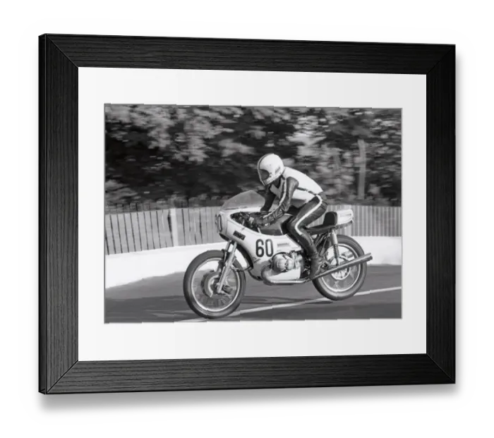 Framed Print : Werner Dieringer (BMW) 1975 Classic TT Framed Print : Werner Dieringer (BMW) 1975 Classic TT