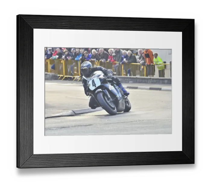 Framed Print : Michael Dunlop (Norton) 2014 Joey Parade Lap Framed Print : Michael Dunlop (Norton) 2014 Joey Parade Lap