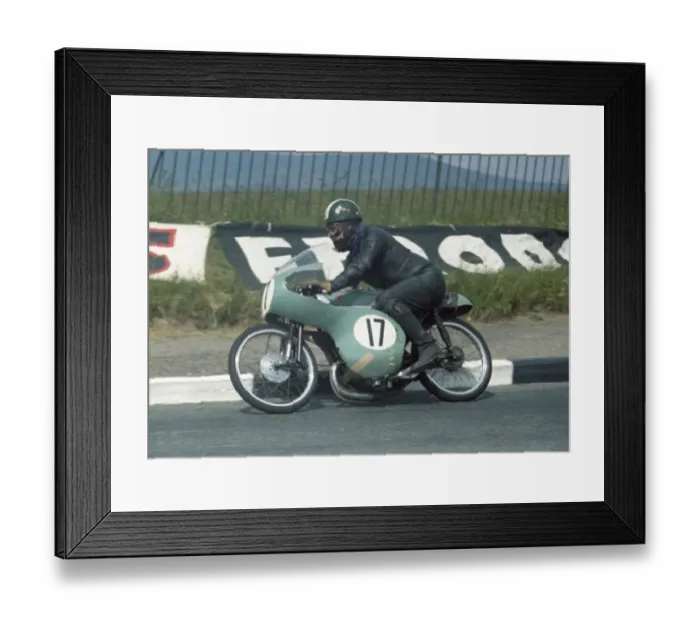 Framed Print : Harold Cosgrove (Itom) 1967 50cc TT Framed Print : Harold Cosgrove (Itom) 1967 50cc TT