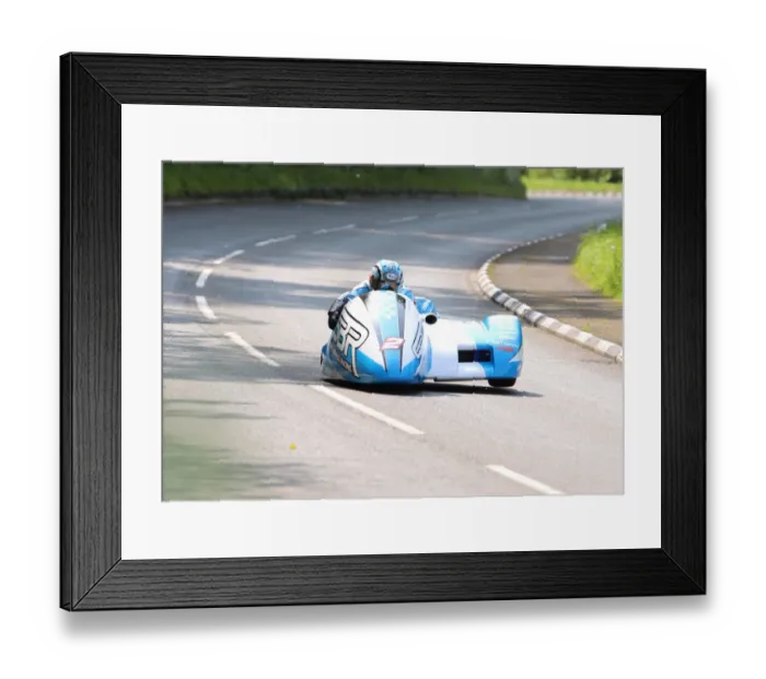Framed Print : John Holden & Lee Cain (Honda) 2019 Sidecar TT Framed Print : John Holden & Lee Cain (Honda) 2019 Sidecar TT