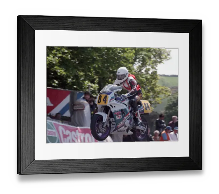 Framed Print : Ant Young (Yamaha) 1994 Supersport 600 TT Framed Print : Ant Young (Yamaha) 1994 Supersport 600 TT