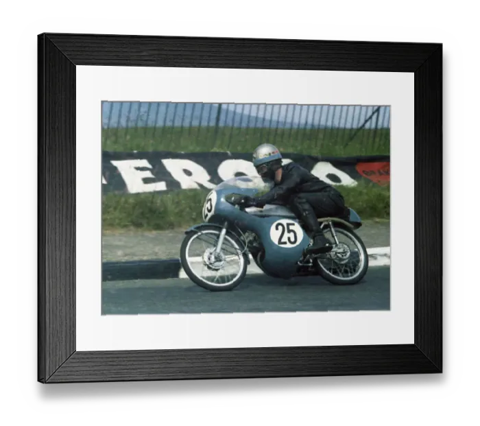 Framed Print : Robin Udall (Honda) 1967 50cc TT Framed Print : Robin Udall (Honda) 1967 50cc TT
