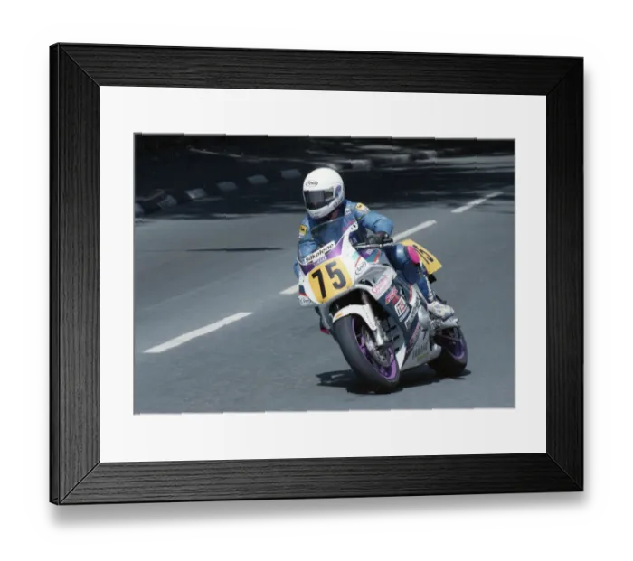 Framed Print : Paul Williams (Yamaha) 1994 Supersport 600 TT Framed Print : Paul Williams (Yamaha) 1994 Supersport 600 TT