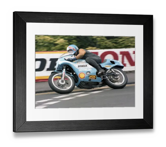 Framed Print : Dave Mason (Honda) 1979 Formula Two TT Framed Print : Dave Mason (Honda) 1979 Formula Two TT