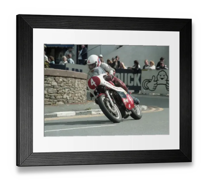 Framed Print : Al Drage (Yamaha) 1984 Newcomers Manx Grand Prix Framed Print : Al Drage (Yamaha) 1984 Newcomers Manx Grand Prix