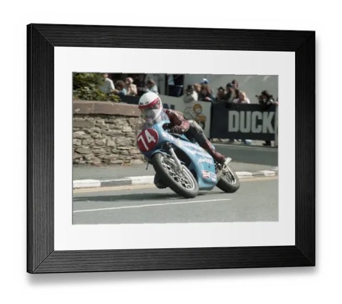 Framed Print : Gary Cowan (Yamaha) 1984 Newcomers Manx Grand Prix Framed Print : Gary Cowan (Yamaha) 1984 Newcomers Manx Grand Prix
