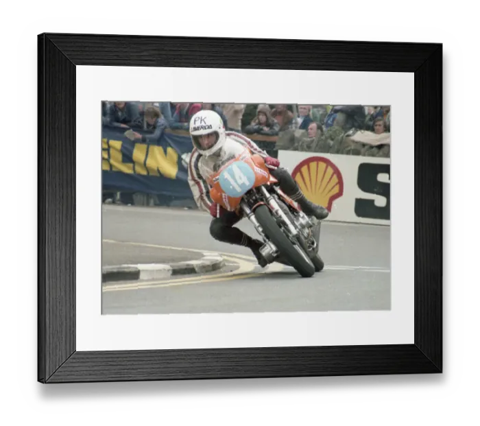 Framed Print : Pete Davies (Laverda) 1979 Formula Two TT Framed Print : Pete Davies (Laverda) 1979 Formula Two TT