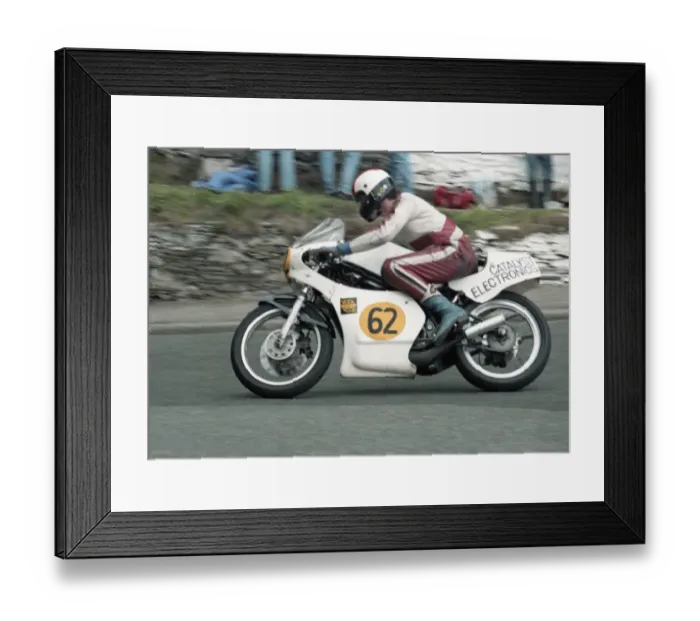 Framed Print : Marek Nofer (Yamaha) 1984 Senior Manx Grand Prix Framed Print : Marek Nofer (Yamaha) 1984 Senior Manx Grand Prix