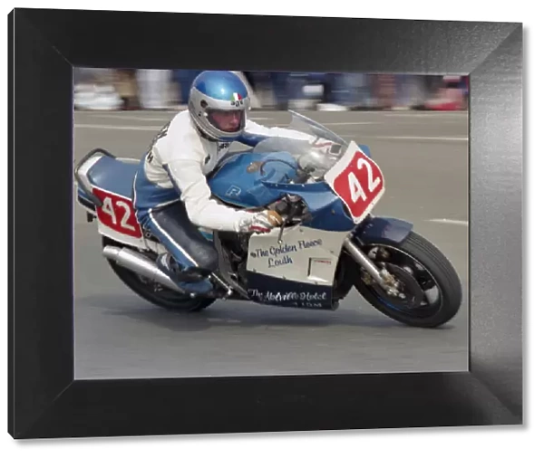 Chris Hughes (Suzuki) 1987 Newcomers Manx Grand Prix