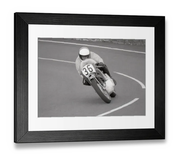 Framed Print : Stephen Walls (BSA) 1985 Classic Manx Grand Prix Framed Print : Stephen Walls (BSA) 1985 Classic Manx Grand Prix