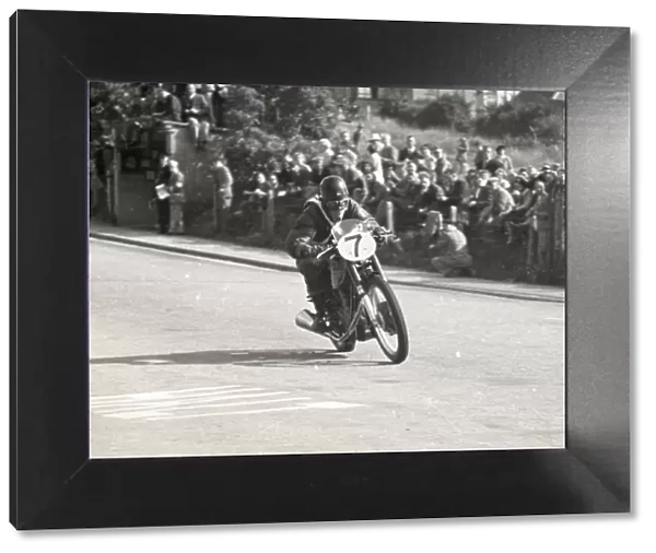 John Smith (AJS) 1949 Junior Manx Grand Prix