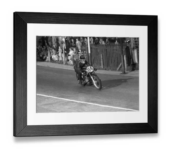 Framed Print : Edward Whiteside (AJS) 1957 Junior Newcomers MGP Framed Print : Edward Whiteside (AJS) 1957 Junior Newcomers MGP