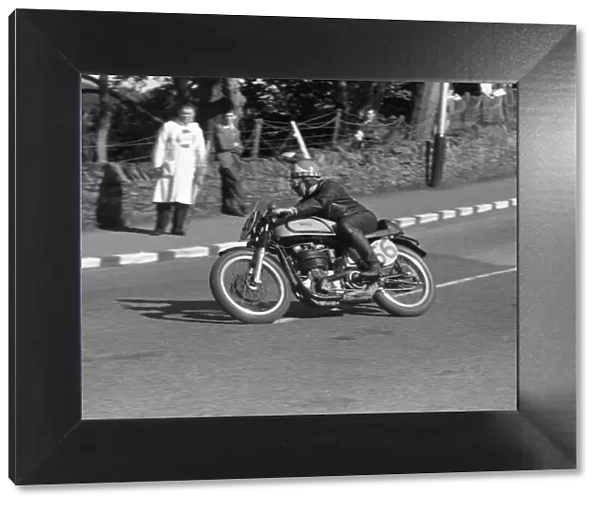 Harold Riley (Norton) 1958 Junior Manx Grand Prix