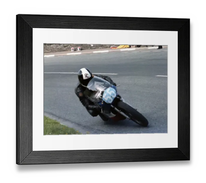 Framed Print : Richard Coates (Yamaha) 1981 Junior Manx Grand Prix Framed Print : Richard Coates (Yamaha) 1981 Junior Manx Grand Prix
