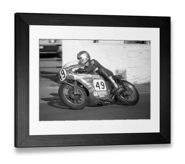 Framed Print : Dave Pither (Matchless) 1986 Classic Senior Manx Grand Prix Framed Print : Dave Pither (Matchless) 1986 Classic Senior Manx Grand Prix