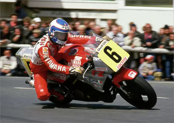 Steve Parrish (Yamaha) 1985 Senior TT