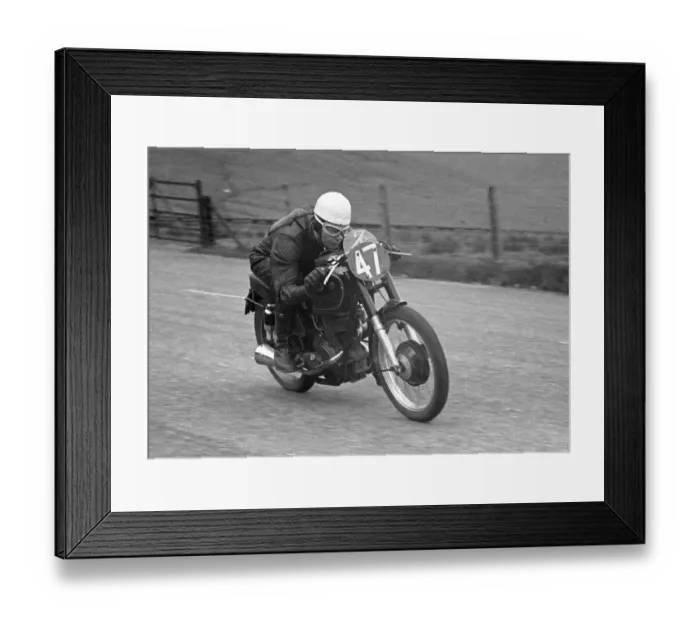 Framed Print : Bob Rowbottom (AJS) 1953 Senior TT Framed Print : Bob Rowbottom (AJS) 1953 Senior TT