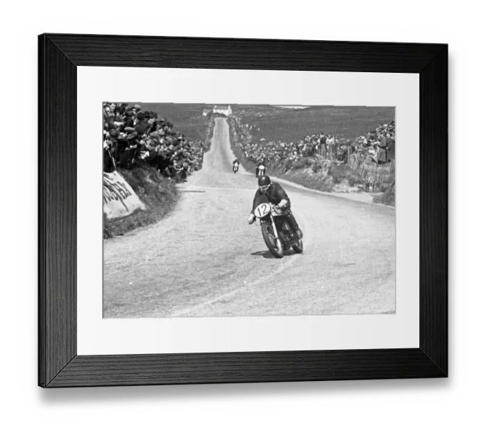 Framed Print : Jack Bailey (Norton) 1953 Senior TT Framed Print : Jack Bailey (Norton) 1953 Senior TT
