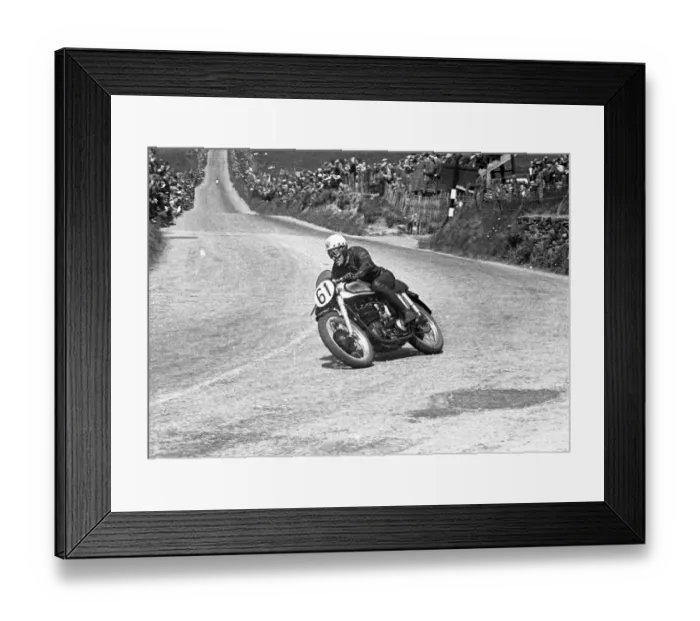 Framed Print : Ray Amm (Norton) 1953 Senior TT Framed Print : Ray Amm (Norton) 1953 Senior TT