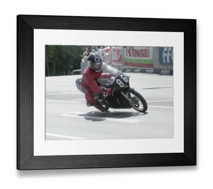 Framed Print : Reg Lennon (Aprilia) 1994 Ultra Lightweight TT Framed Print : Reg Lennon (Aprilia) 1994 Ultra Lightweight TT