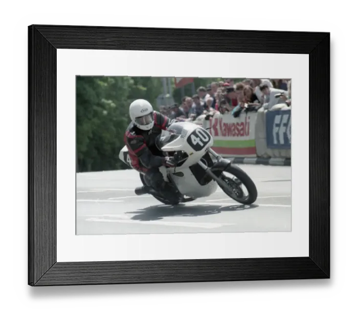Framed Print : Hans Otto Butenuth (MuZ) 1994 Singles TT Framed Print : Hans Otto Butenuth (MuZ) 1994 Singles TT