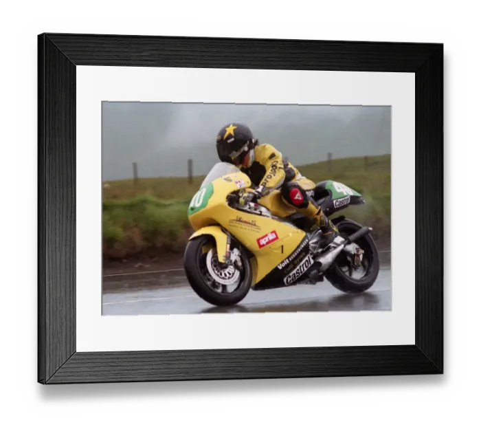 Framed Print : Henrik Voit (Aprilia) 1998 Lightweight TT Framed Print : Henrik Voit (Aprilia) 1998 Lightweight TT