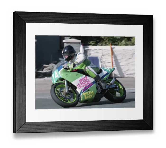 Framed Print : Andy Thompson (Kawasaki) 1993 Newcomers Manx Grand Prix Framed Print : Andy Thompson (Kawasaki) 1993 Newcomers Manx Grand Prix