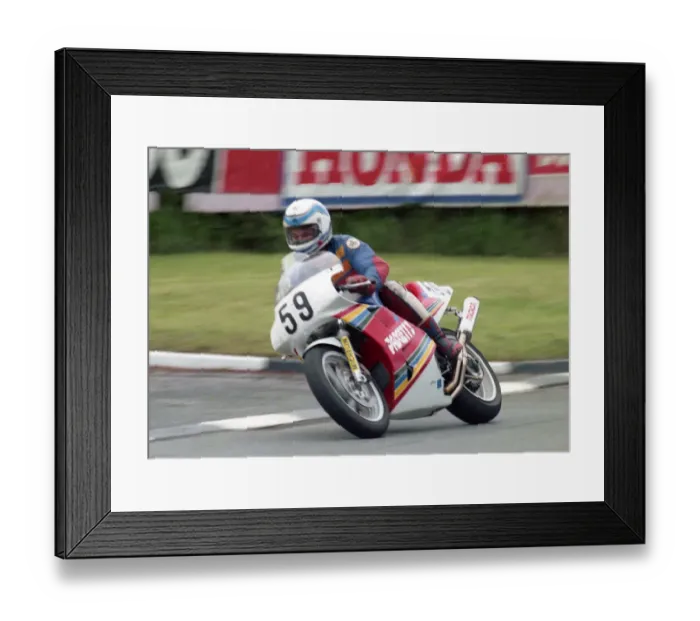 Framed Print : Dave Montgomery (Honda) 1990 Formula One TT Framed Print : Dave Montgomery (Honda) 1990 Formula One TT
