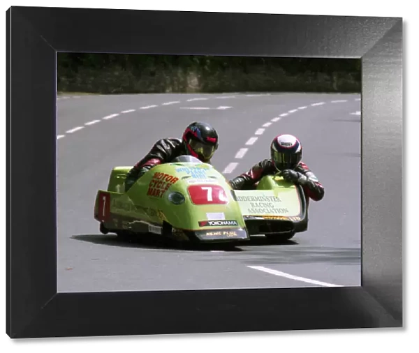 Kenny Howles & Steve Pointer (Ireson Mistral Yamaha) 1996 Sidecar TT
