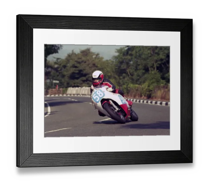 Framed Print : Martin Page (Seeley) 1991 Junior Classic Manx Grand Prix Framed Print : Martin Page (Seeley) 1991 Junior Classic Manx Grand Prix