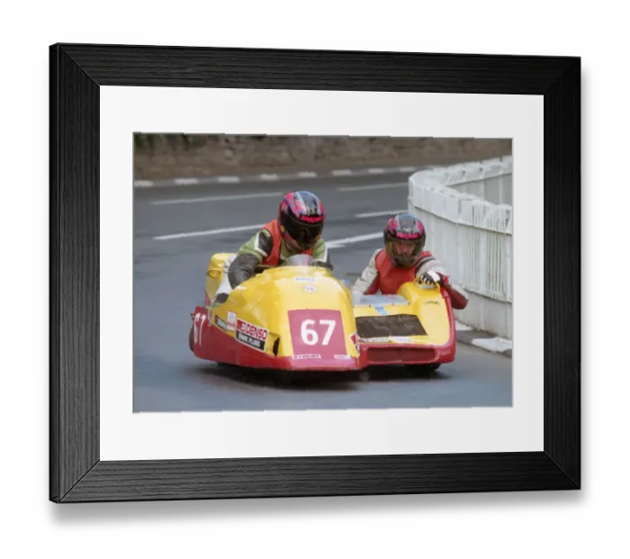 Framed Print : Joe Newton & Eamon Newton (JNSR Honda) 1996 Sidecar TT Framed Print : Joe Newton & Eamon Newton (JNSR Honda) 1996 Sidecar TT
