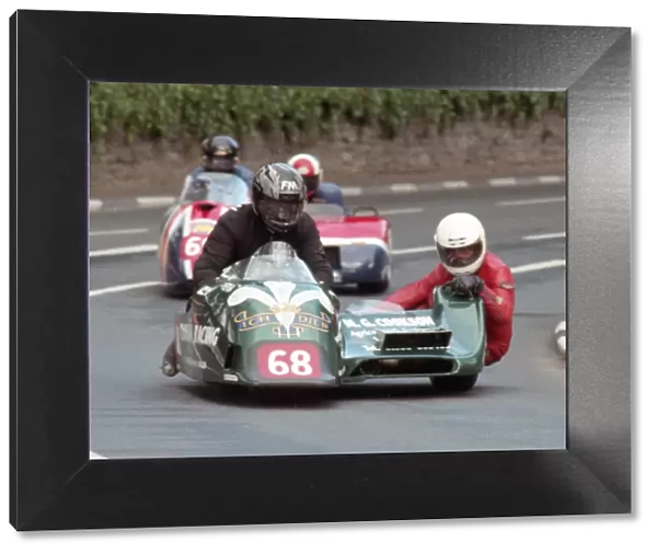 Mike Cookson & Jon Juster (Ireson Honda) 1996 Sidecar TT