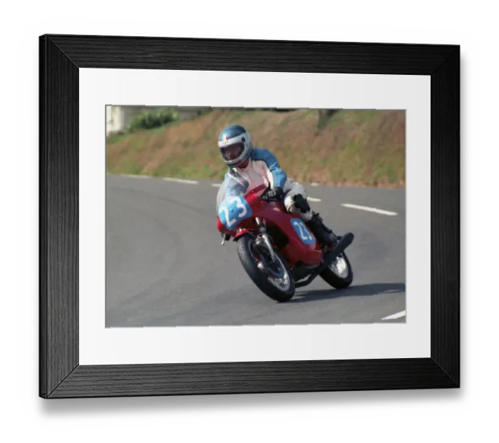Framed Print : David Newton (Ducati) 1989 Junior Classic Manx Grand Prix Framed Print : David Newton (Ducati) 1989 Junior Classic Manx Grand Prix