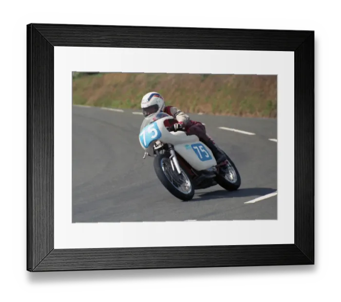 Framed Print : Derek Whalley (Ducati) 1989 Junior Classic Manx Grand Prix Framed Print : Derek Whalley (Ducati) 1989 Junior Classic Manx Grand Prix