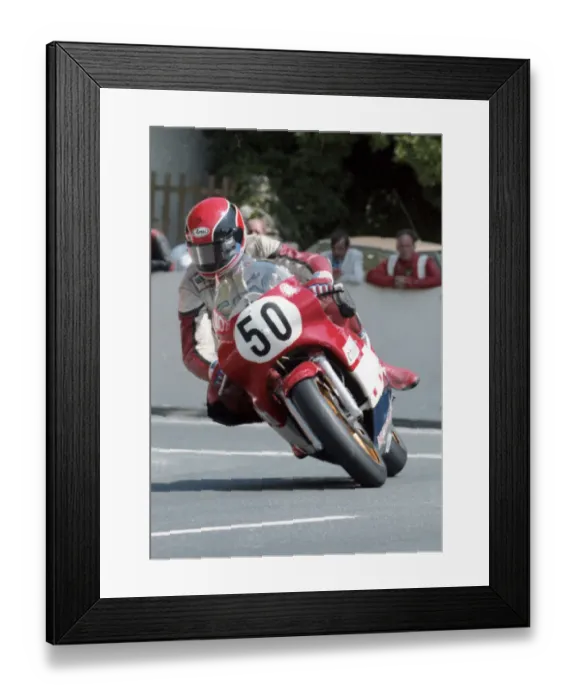 Framed Print : Dave Goodley (Kawasaki) 1991 Formula One TT Framed Print : Dave Goodley (Kawasaki) 1991 Formula One TT
