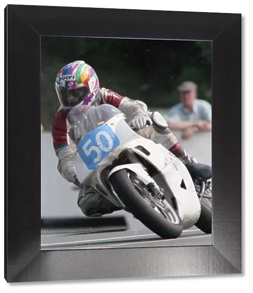 Mike Blake (Yamaha) 1993 Junior Manx Grand Prix